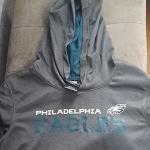 NFL Team Apparel Youth Gray Hoodie